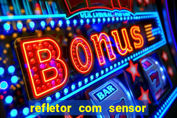 refletor com sensor noturno como instalar